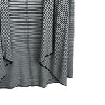 Talbots Women Cardigan Jacket Open Front Stretch S Blue White Stripe Preppy Photo 6