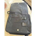 NINE West Black Business Tote Bag Laptop Case Photo 1