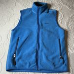 Patagonia VTG Synchilla Vest Large Blue Fleece Zip Pockets size S Photo 1