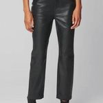 BLANK NYC NWT The Waverly High Rise Flare Faux Leather Pants Photo 0