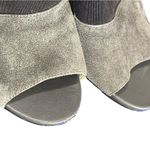  Shoes | Karl Lagerfeld moyen Darci Wedges 8.5 Black Gray w/flaws Photo 5