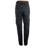 Universal Threads Universal Thread Women's Black High Rise Straight Leg Cargo Denim Jeans Size 2 Photo 2
