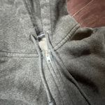 Brandy Melville Black Cropped Zip Up Hoodie Sweatshirt Fleece – Women’s One Size Photo 3