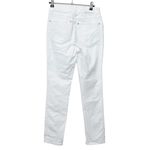 ANINE BING Frida Skinny Jeans Women’s Size 25 White Button Fly Stretch Denim Photo 4