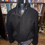 Gap wool business casual S professional black bomber coat Photo 0