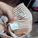 Womens wide leg striped pull on trouser pants pink L Size L Photo 3