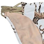 Aerie Cat Animal Print Knot Bikini Bottom XS NWT Photo 2