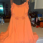 For Love & Lemons FLOWER SCALLOPED OPEN BACK DRESS. Photo 0