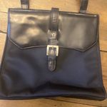 Etienne Aigner Etiene Aigner Black Leather and Fabric Shoulder Bag‎ Photo 1