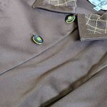 St. John Vintage 1990s Sport Chocolate Brown Quilted Suit Set Blazer Trousers 90s Photo 10