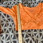 Paragon  RecStretch DesB Infinite Long Sleeve Bra Orange Creamsicle‎ Crop Top M Photo 11