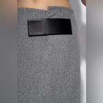 ZhiZhi Wool Grey Maxi Skirt Proenza Schouler Size US 2 / UK 6 Gray Photo 1