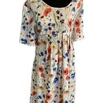 NORACORA XL Floral pullover short sleeved dress polyester NEW festival cottage Photo 1