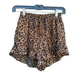 Sienna Sky  women's XS lined cheetah print shorts Photo 0