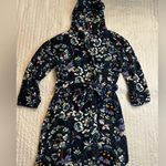 Vera Bradley hooded fleece floral robe NWOT Photo 0