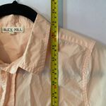 Alex Mill Pink Peach Button Down Long Sleeve Shirt 100% Cotton Women size Medium Orange Photo 6