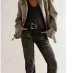 Free People NWT We the Free women Flare Jeans Size 25 Vector Moto Mid Rise Black Photo 1