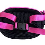 Adidas  New Airmesh Waist Pack Adjustable Strap Black Hot Pink Front Zip Pocket Photo 7