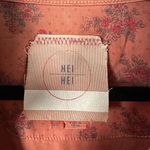 Hei Hei Anthropologie Washed Coral Pink Denim Shacket Size XS Photo 5