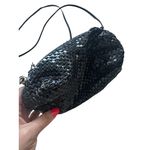 WHITING AND DAVIS Black Vintage Metal Cocktail Clutch Bag Photo 4