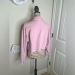 NTM: Mimosa Cropped Raw Hem Trucker Style Pink Corduroy Jacket NWT Size M Size M Photo 14
