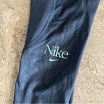 Nike  7/8 Leggings with Ribbed Detail Bluish Grey Size S Photo 7