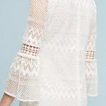 Shoshanna  chandra v-neck mesh bell sleeve mini dress Photo 1