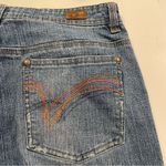 DKNY Blue Denim Capri Jeans size 8 Photo 3