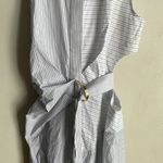 ACLER Edgar Dress In White Stripe Size 4 Photo 8