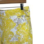 Chico's Chico’s So Slimming 360 Brigitte Ankle Pants Womens 10 Yellow Baroque Pull-On Photo 1