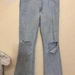 Ética Sasha‎ Modern Flare Jeans Sea Breeze Size 29 Blue Photo 2