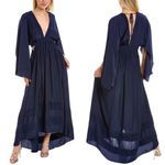 Ramy Brook NEW NWT  Neena Cutout Maxi Dress Navy Blue Photo 2