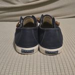 Sperry Blue and Brown Boat Shoes with Nautical Design Photo 2