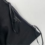 BCBGMAXAZRIA Y2K Strapless Mini Dress Size 4 Black Lime Green Photo 8