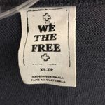 We The Free  Free People Minimalist Wrap‎ Top Size XS Gray Deep V Neck Capsule Photo 9