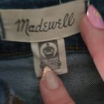 Madewell  10" High-Rise Skinny Jeans in Mackey Wash Size 29 Button-Front Mom Photo 2