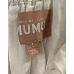 Show Me Your Mumu  Harmony Maxi Dress White Voile with Black Bows L Photo 3