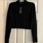 Wild Fable  Women’s Black Long Sleeve Crop Top Photo 0