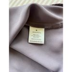 Pink Rose  Women's Short Sleeve Purple Pocket T-Shirt Size M Back zipper casual Photo 4