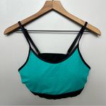 Zyia  Active Jade River Stone Light n Tight Adjustable Sport Bra Size XL Green Photo 3