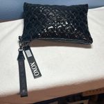 XOXO Shiny Black Heart-Patterned Clutch wristlet. NWT Photo 4