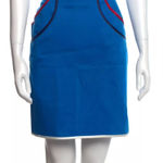 HARVEY FAIRCLOTH Mini Skirt Blue Size XS Photo 0