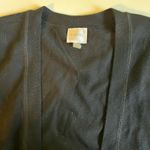 cupio  black cardigan ruffle back med Photo 1
