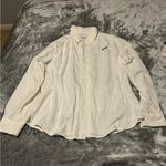 Columbia Women's White PFG Button-Down Shirt Photo 0