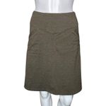 prAna Skirt Women XS Brown A Line Mini Casual Hiking Outdoors Neutral Minimalist Photo 0
