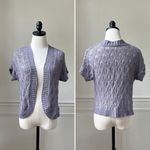 Dress Barn Shrug Open Front Cardigan Lavendar Photo 1
