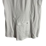Athleta  Pacifica White Short Sleeve Swim Surf Athletic Tee Size Medium Photo 5