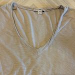James Perse  Gray V-Neck Women's Top Size 2 Photo 2
