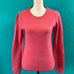 Tahari  pure luxe 100% cashmere pink sweater in size small Photo 0