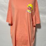 Jos. A. Bank Summer Days Graphic Print Crewneck Short Sleeve T-Shirt Coral Size XL Photo 2